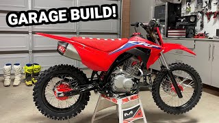 BUILDING THE FASTEST 2022 CRF 125F [upl. by Yettie]