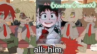 mha react to deku forgotten deku au [upl. by Fradin]