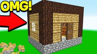 WORLDS BIGGEST MINECRAFT HOUSE WORLD RECORD [upl. by Oshinski]