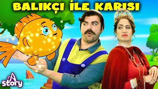 Balıkçı ve Karısı  Türkçe Masallar Hikayeler  A Story Turkish [upl. by Omrellig]