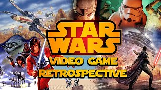 Star Wars Video Game Retrospective  A Complete and Exhaustive Review of EVERY Game [upl. by Enrobialc]