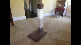 Repair Your Cat Scratching Post [upl. by Crellen]