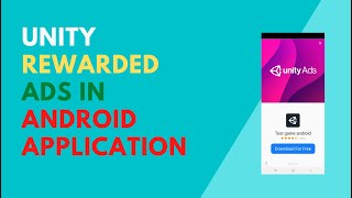How to implement Unity Rewarded Ads in Android Studio  codetrix [upl. by Schwing]