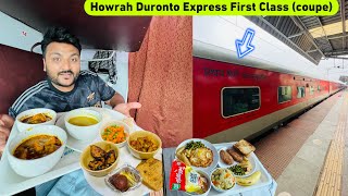 New DelhiHowrah Duronto Express First Ac COUPE journey  Delicious Unlimited IRCTC food  Ep1 [upl. by Rigby]