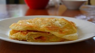 Malaysian Flat Bread  Roti Canai  Full Recipe HD [upl. by Rodi569]