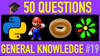 GENERAL KNOWLEDGE TRIVIA QUIZ 19  50 General Knowledge Trivia Questions and Answers Pub Quiz [upl. by Chevalier]