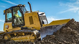 Caterpillar D4 Dozer offers better visibility more technology choices and lower operating costs [upl. by Kolk]