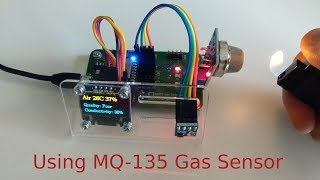 MQ135 Gas Sensor Module [upl. by Gokey]