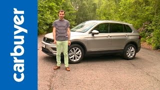 Volkswagen Tiguan SUV indepth review  Carbuyer [upl. by Gibby]