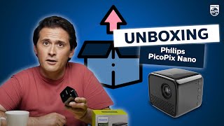 Philips PicoPix Nano Unboxing [upl. by Dedric]