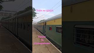 Palasa to visakapatnam passanger [upl. by Rowland721]