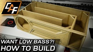 How to Build a TLine Subwoofer Box [upl. by Antoine]