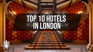 Top 10 Hotels In London [upl. by Busiek660]