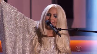 Lady Gaga  I Wish Live at Stevie Wonders GRAMMY Salute February 10 2015 [upl. by Gilli254]