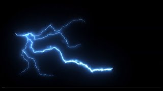 Animated Lightning Strikes  HD Relaxing Screensaver [upl. by Brigette]