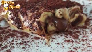 Tiramisù con Nutella Fantastico e Buonissimo con Ingredienti e Ricetta [upl. by Lennahc]