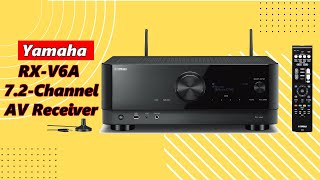 Yamaha RXV6A with MusicCast Review Best 72 Channel AV Receivers 2023  2024 [upl. by Joye]