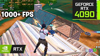 Fortnite  RTX 4090  Performance Mode 1000 FPS Lowest Settings [upl. by Nicky]