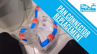 Toilet pan connector replacement [upl. by Fleeta89]