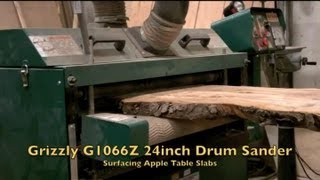 Grizzly G1066Z 24inch Drum Sander [upl. by Arrekahs]