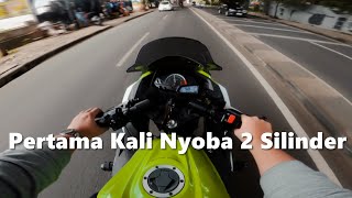 Test Ride Kawasaki Ninja 250 fi [upl. by Cherise738]