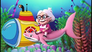 Baby Shark do do do Rhymes  Kids Time  Kindergarten official Baby Shark Song  Fun Rhymes [upl. by Imij586]