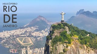 Passeio de helicóptero pelo Rio de Janeiro principais atrações da cidade [upl. by Azzil]