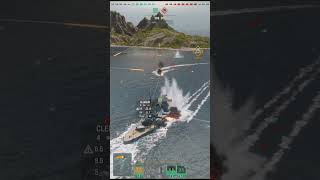 Warships🏴‍☠️  Italian Battleship gets rammed by destroyer worldofwarships wows cqc [upl. by Fields]