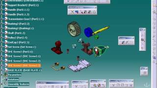 CATIA V5  How to create an Exploded View [upl. by Arted]