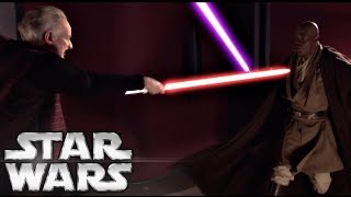 Did Mace Windu Really Beat Palpatine  Star Wars Explained [upl. by Llenroc]