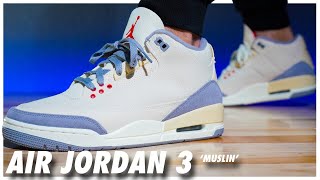 Air Jordan 3 Muslin [upl. by Morey]