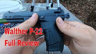 Walther P22 Full Review [upl. by Akinek]