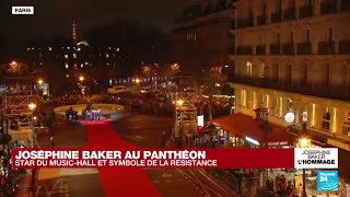 Joséphine Baker accueillie au Panthéon avec le chant des partisans • FRANCE 24 [upl. by Harald]