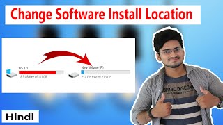 How To Move Installed SoftwareGame To Another Drive In Windows 10 [upl. by Eddie]