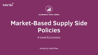 MarketBased Supply Side Policies  A Level Economics [upl. by Einahpets148]