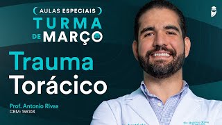 Trauma Torácico  Aula de Cirurgia do Curso Extensivo Residência Médica [upl. by Tomkiel502]