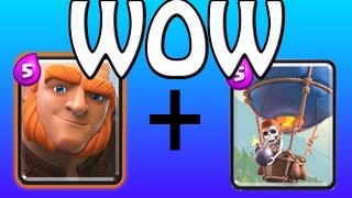 Clash Royale  New Epic Combo [upl. by Enala]