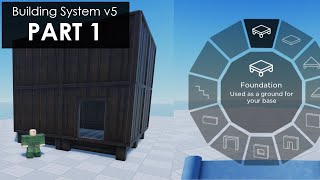 Roblox Rust Building System V5 Part 1 [upl. by Dirrej]