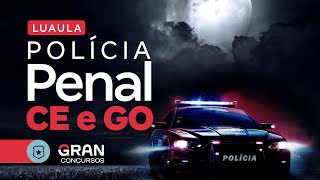 Concursos Polícia Penal CE e Polícia Penal GO Luaula [upl. by Ayaet305]