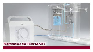 LG Filtered Water Dispensers  Maintenance and Service [upl. by Dnamra156]