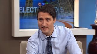 Liberal Leader Justin Trudeau goes oneonone with Canada AM [upl. by Hcaz]