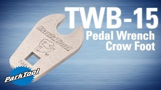 TWB15 Pedal Wrench Crow Foot [upl. by Cheatham]