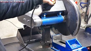 The easiest way to cut steel  Machine build DIY [upl. by Laehcym]