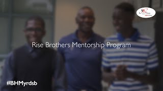 Rise Brothers Mentorship Program Black History Month [upl. by Enyamart]