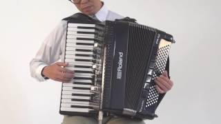 Roland FR4xFR4xb VAccordion “Selecting Accordion Set” [upl. by Enael]