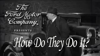 Ford Motor Company Presents How Do They Do It 1939 Dealer Film On Selling The New Ford Car [upl. by Anelas]