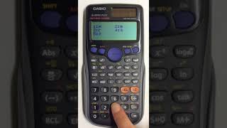 Correlation Coefficient in Casio 300ES Plus Scientific Calculator [upl. by Kassaraba]