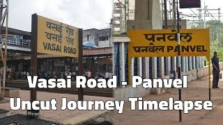 Vasai Road to Panvel Full Uncut Journey Time Lapse  05 Second Timelapse  Procus Rush [upl. by Nigel]