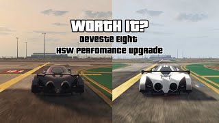 Deveste Eight HSW vs Deveste Eight and Upgrades EampE GTA [upl. by Ateiluj724]