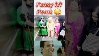 Funny Lift Prank by RJ Naved 😂😅 WAIT FOR END😆 shorts trending rjnaved funny reaction prank [upl. by Pardner]